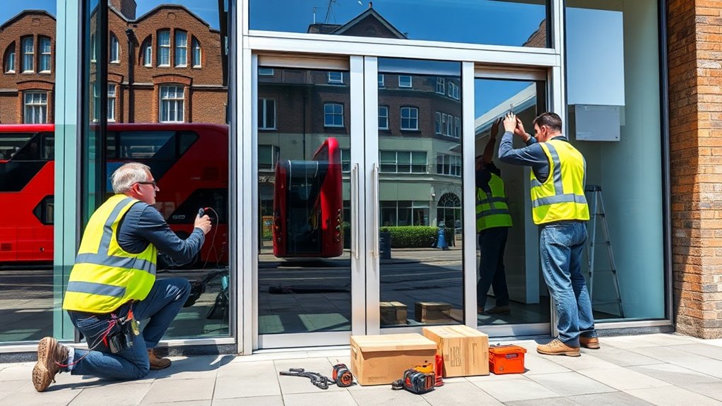 Automatic Door Installation Abingdon