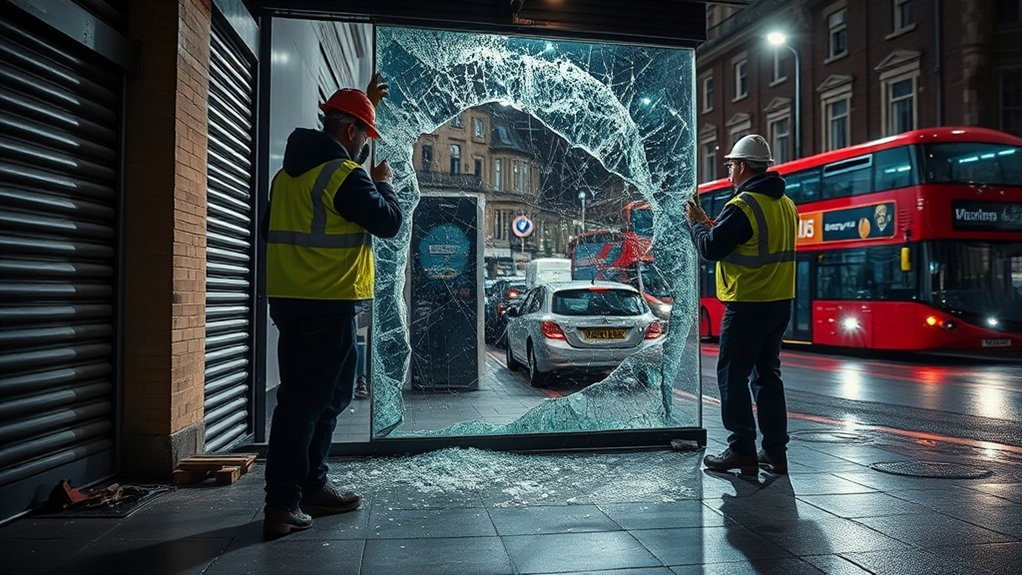 Emergency Shop Front Repair Abingdon