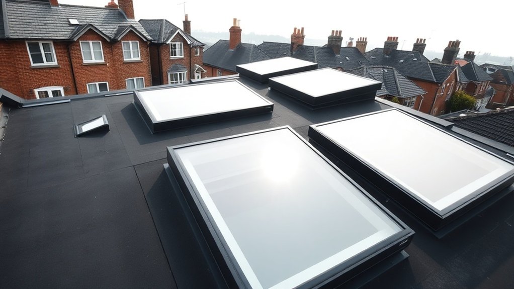 Flat Roof Skylights Abingdon