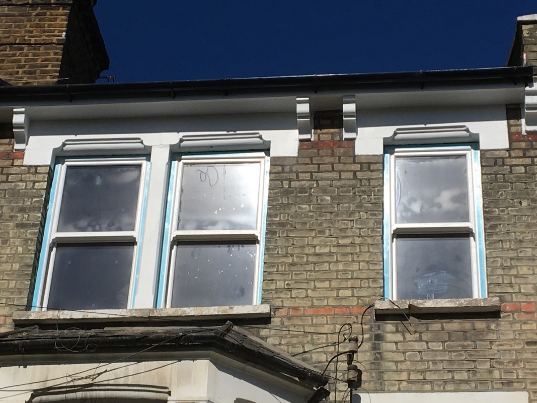 New uPVC sash windows fitted on Victorian terrace in Abingdon